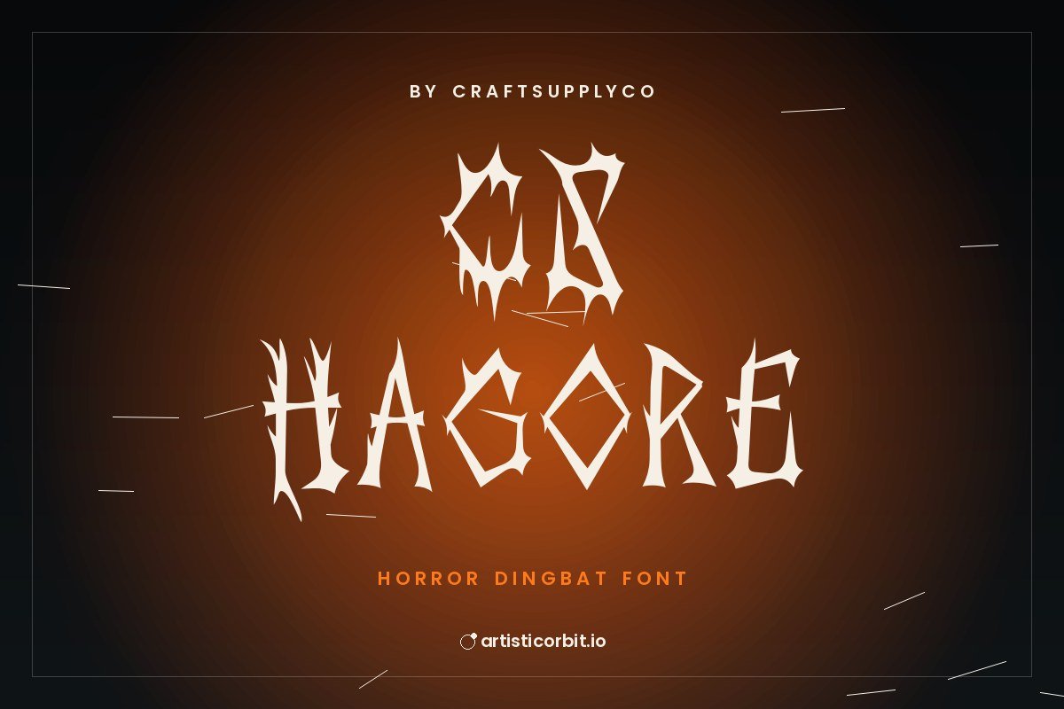 CS Hagore font preview