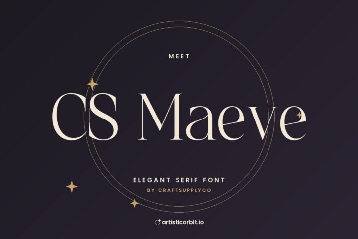 CS Maeve font preview