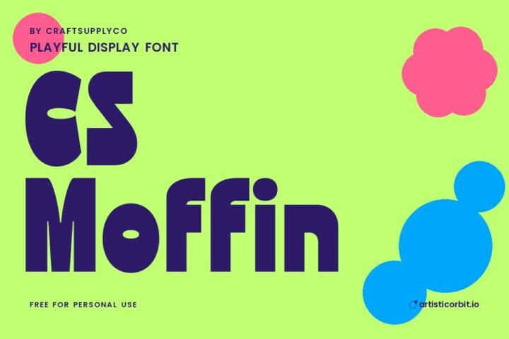CS Moffin font preview
