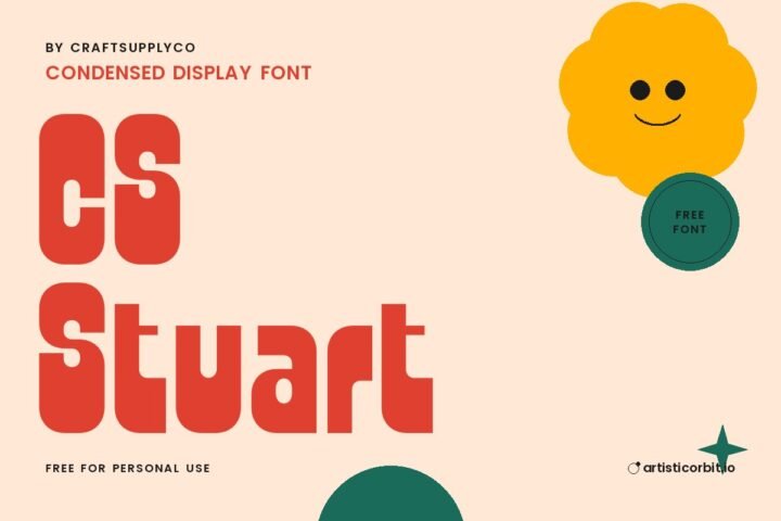 CS Stuart font preview
