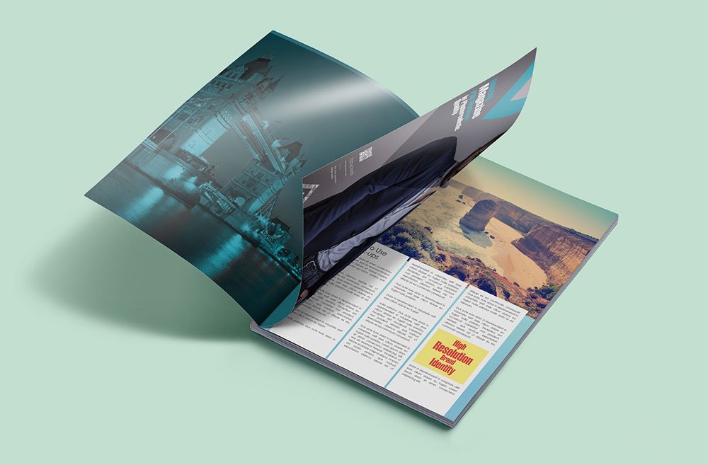 Customizable Magazine Mockup