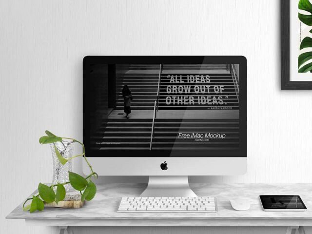 Display iMac Mockup