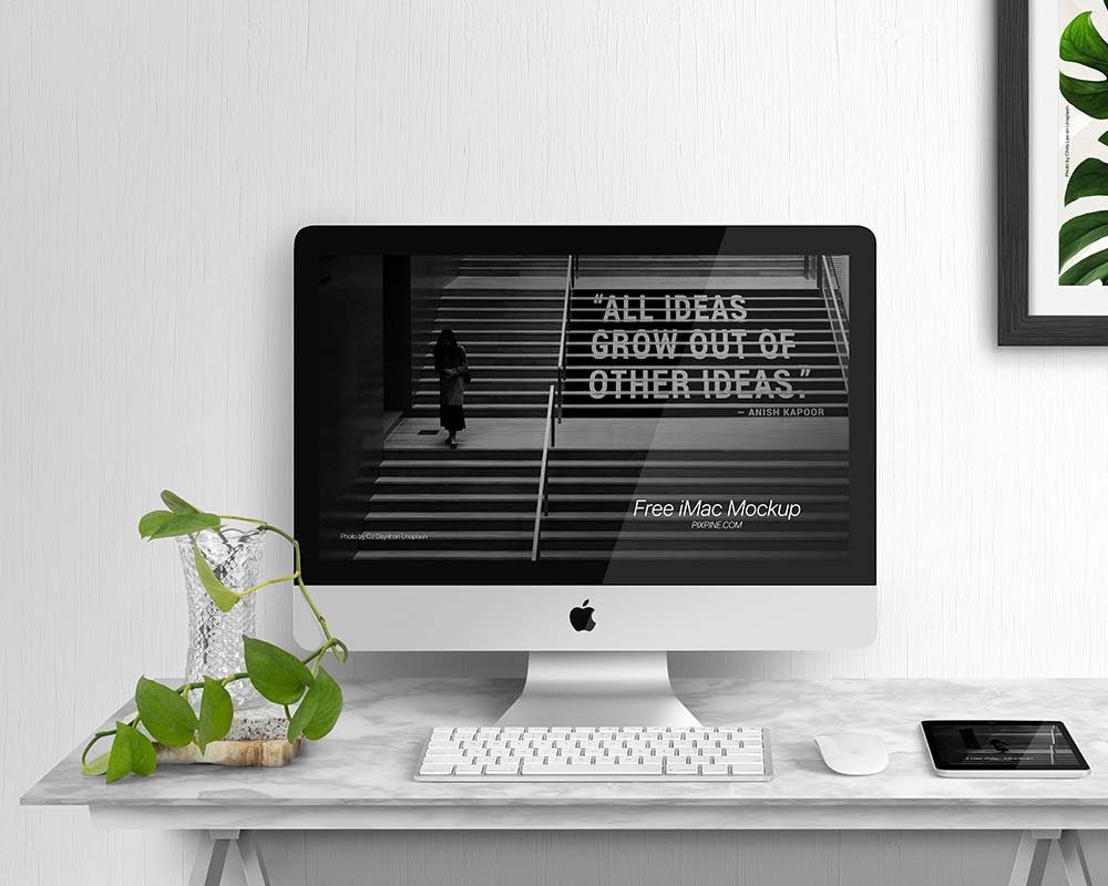 Display iMac Mockup