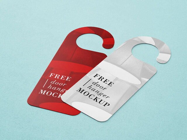 Door Hanger Mockups
