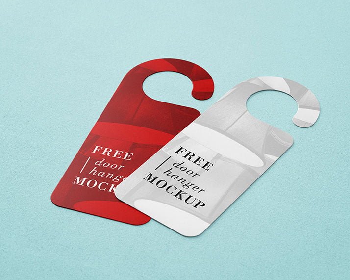 Door Hanger Mockups