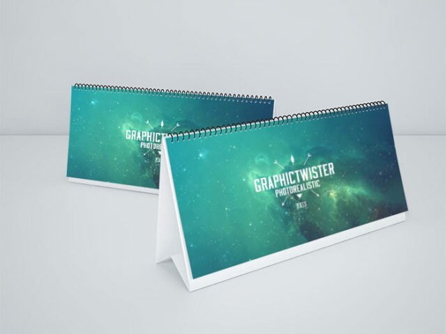 Double Calendar Mockup