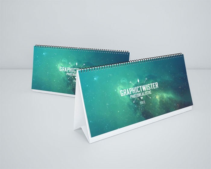 Double Calendar Mockup