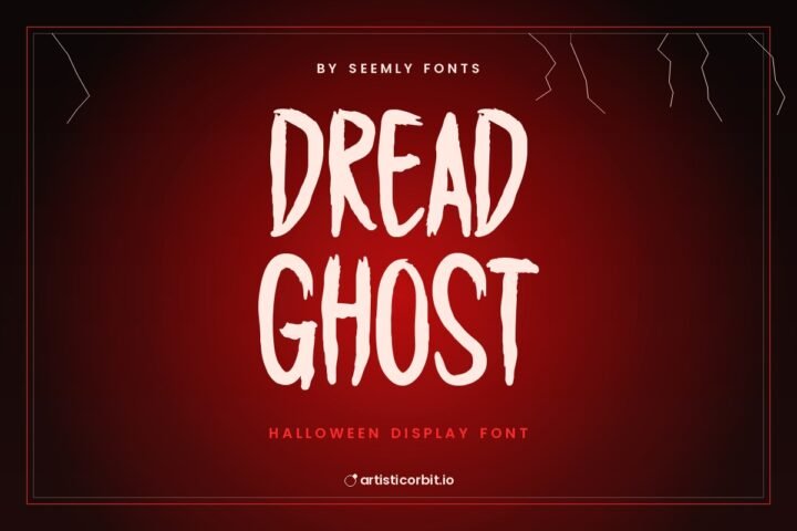 Dread Ghost font preview