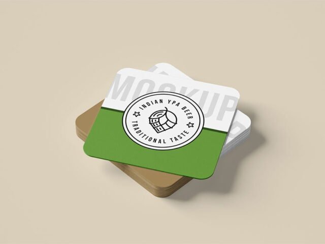 Drink Coaster Mockup