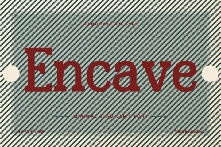 Encave font preview