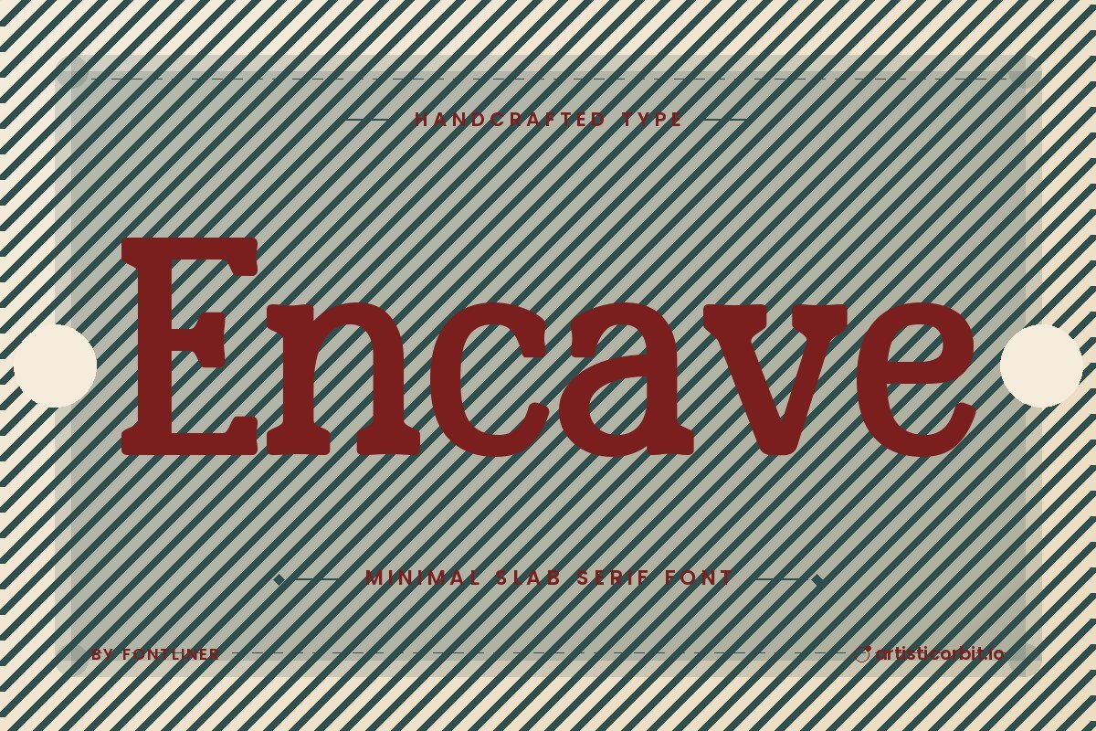 Encave font preview