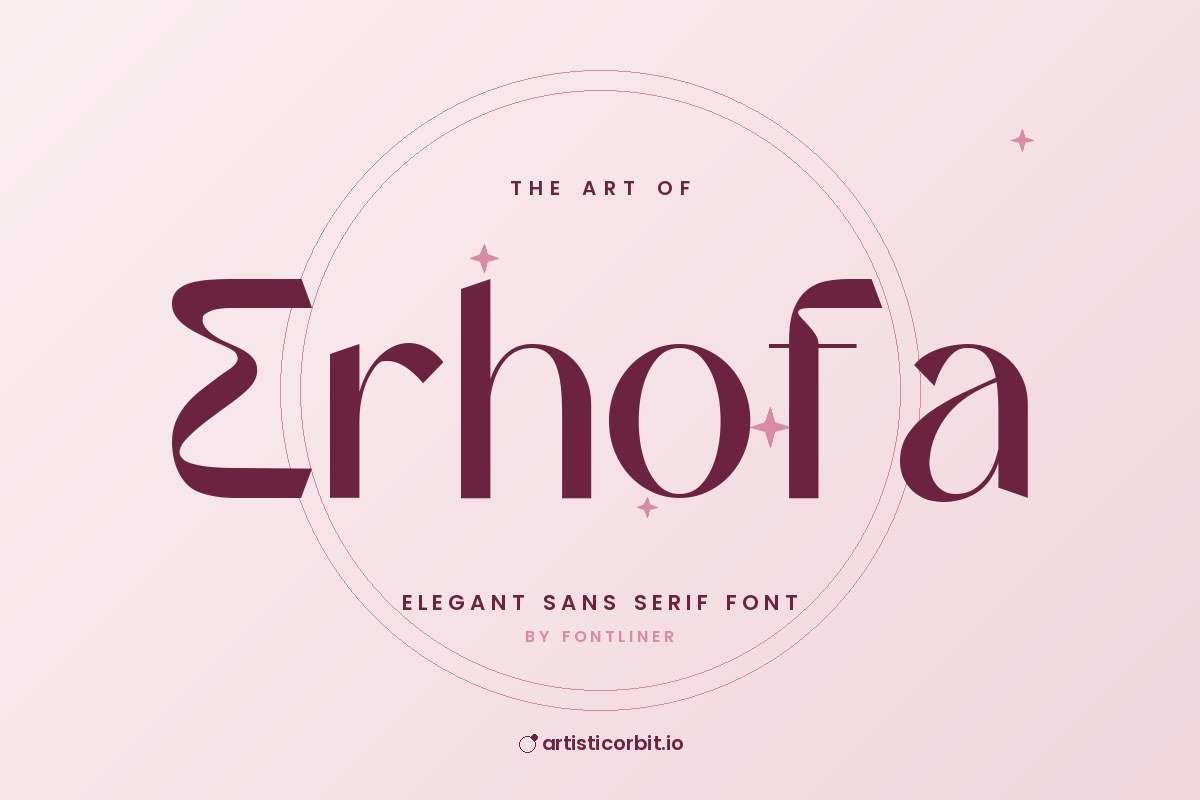 Erhofa font preview