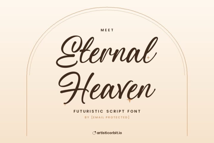 Eternal Heaven font preview