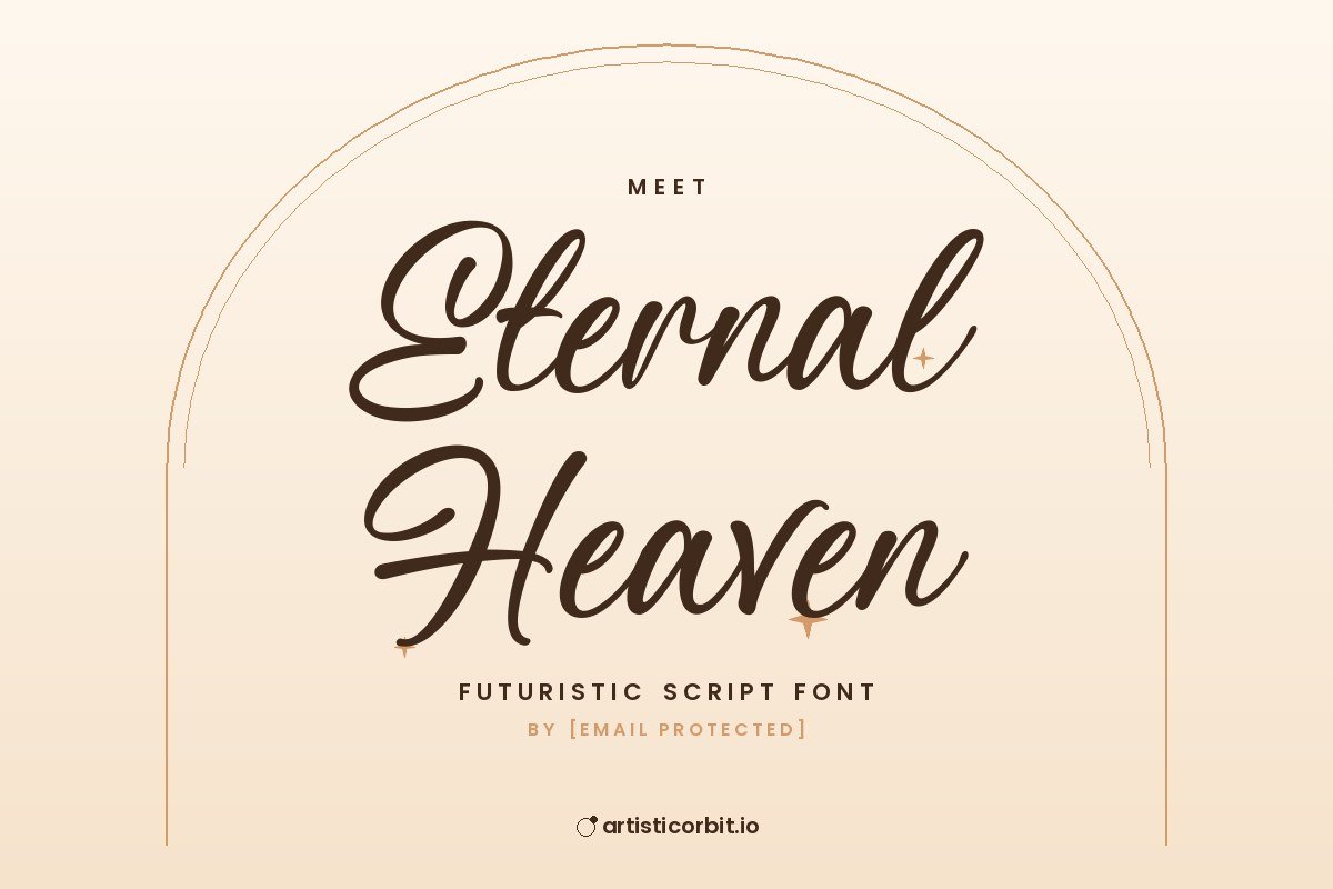 Eternal Heaven font preview