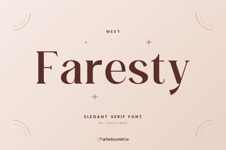 Faresty font preview