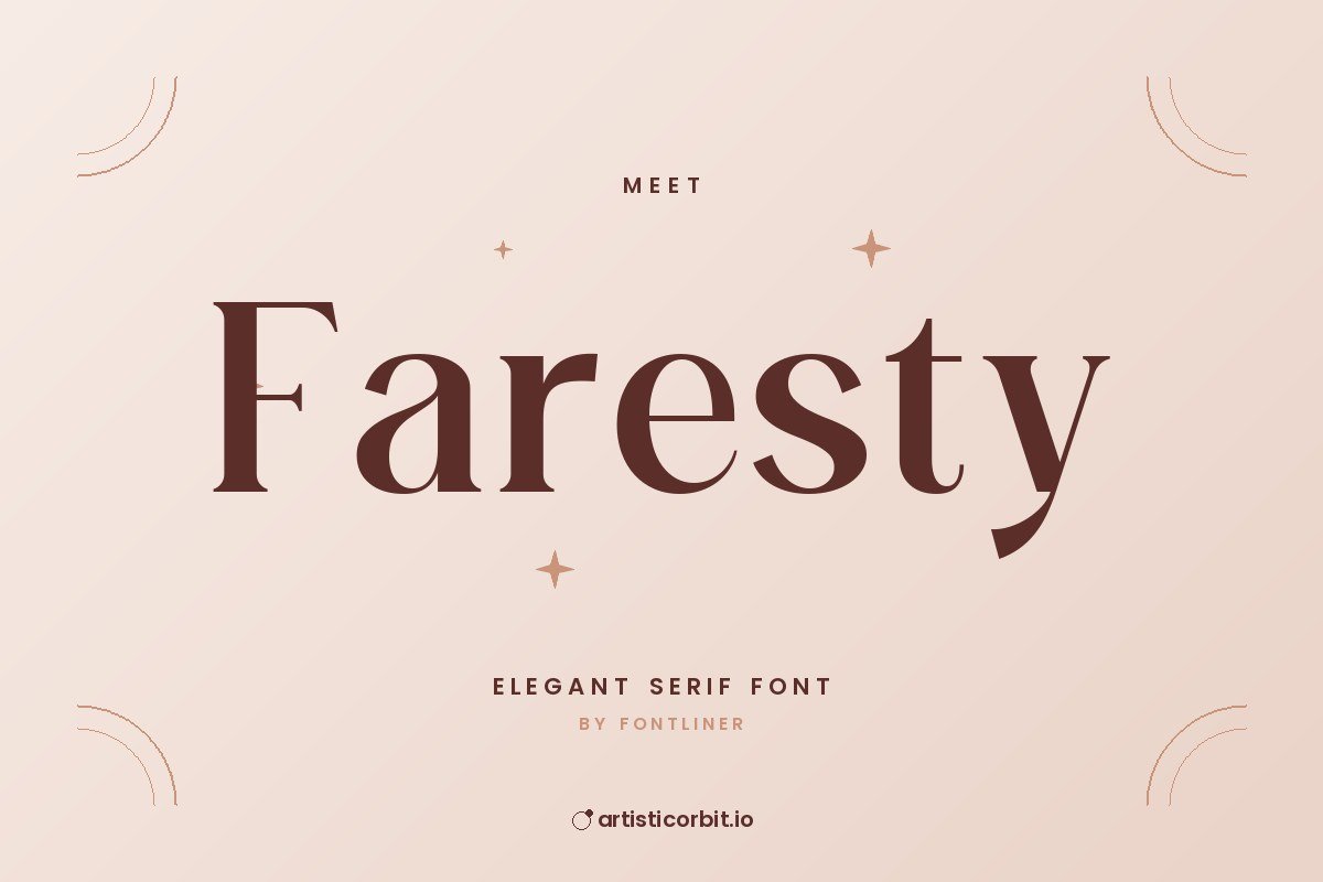 Faresty font preview