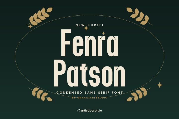 Fenra Patson font preview