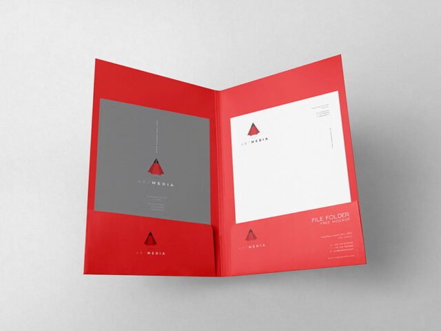 File Folder Mockup
