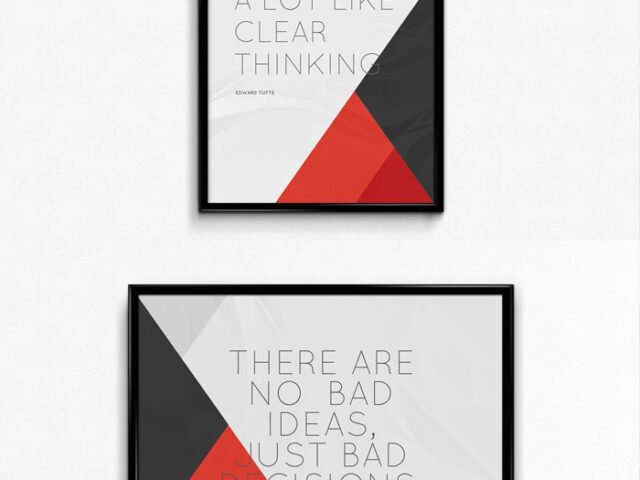 Flyer Poster Frame Mockup