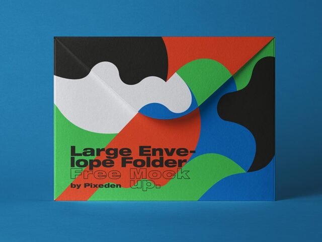 Folder Envelope Mockup