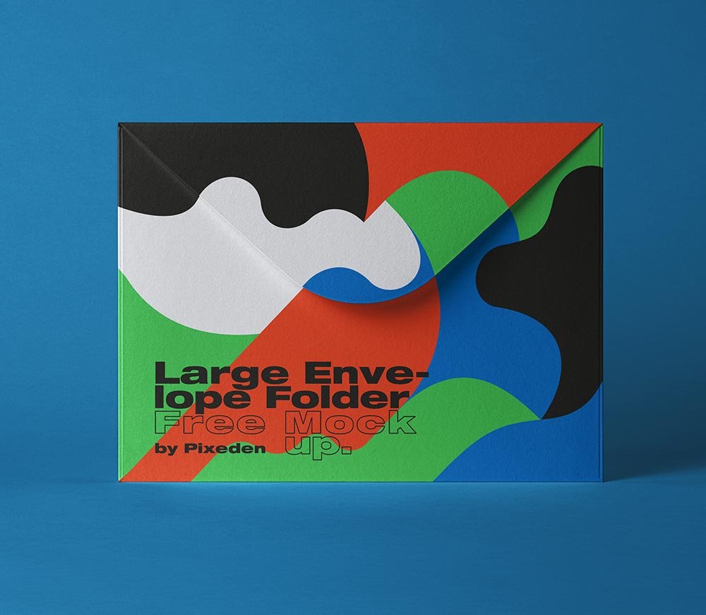 Folder Envelope Mockup