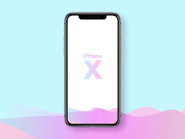 Front Screen iPhone X Mockup