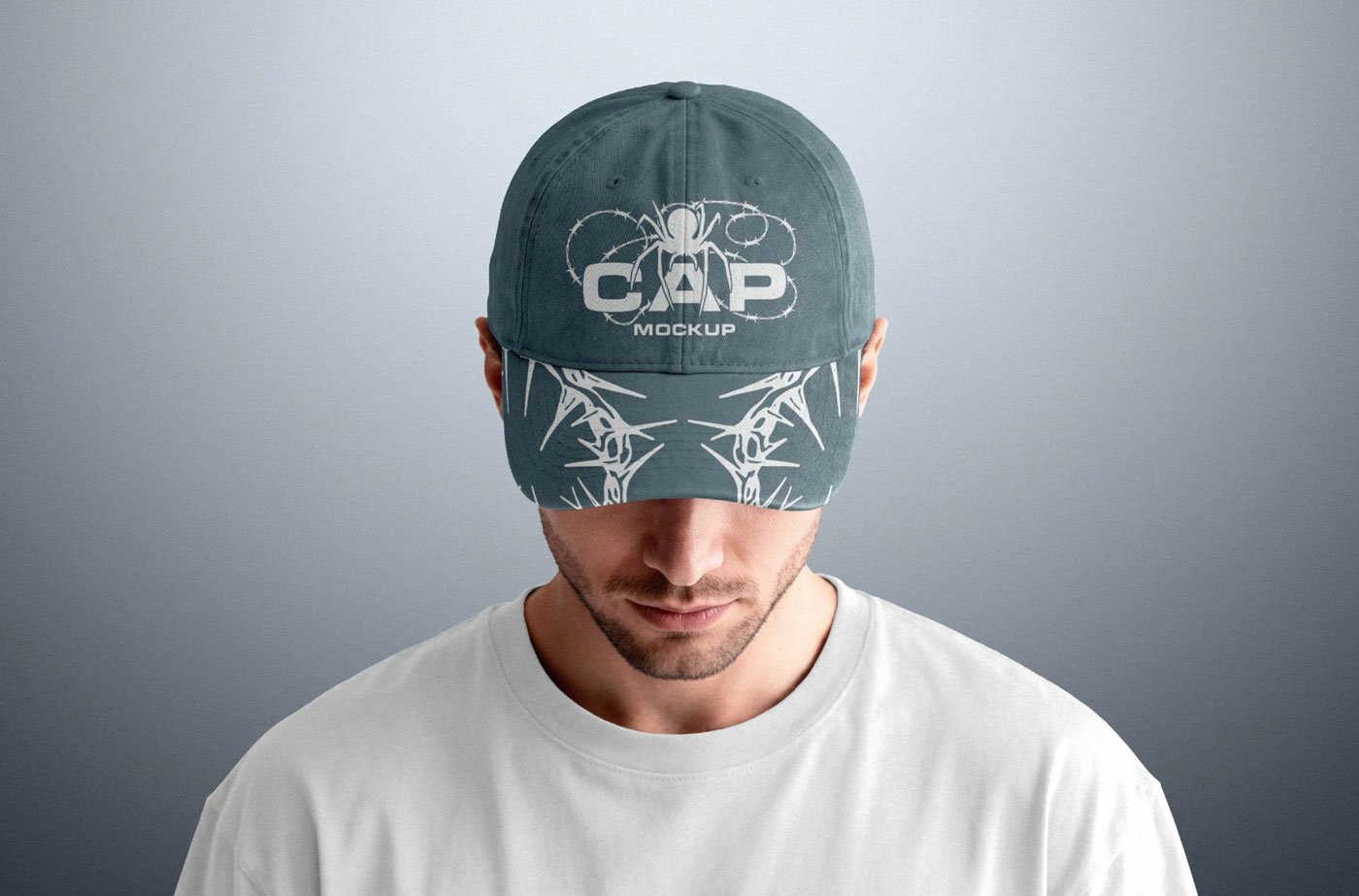 Front View Cap Mockup