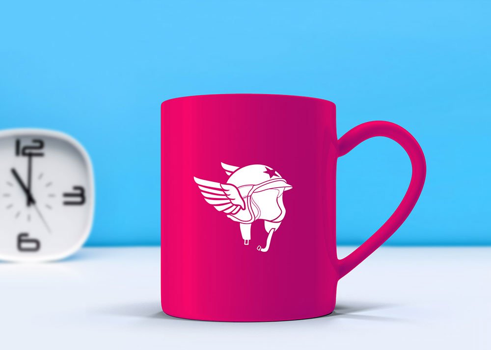Front View Mug Mockup