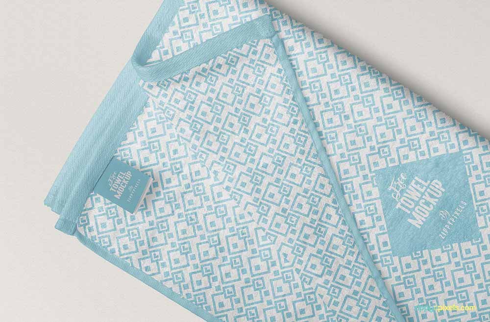 Full Towel Mockup