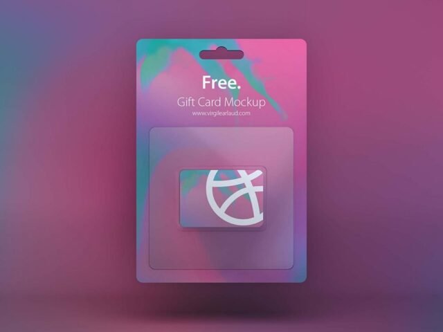 Gift Card Mockup