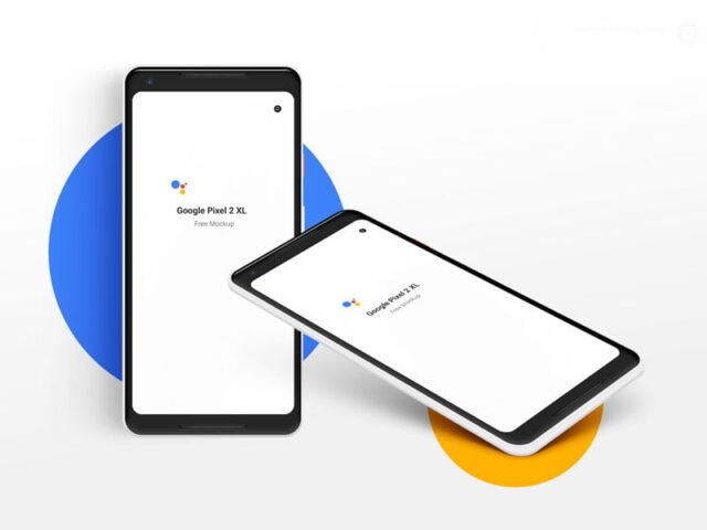 Google Pixel 2 XL Mockup