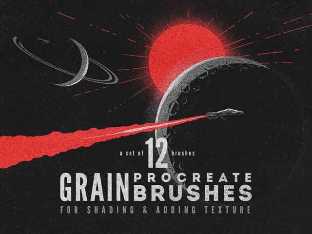 Grain Procreate Brushes