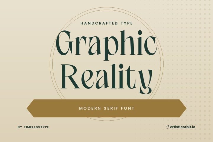 Graphic Reality font preview