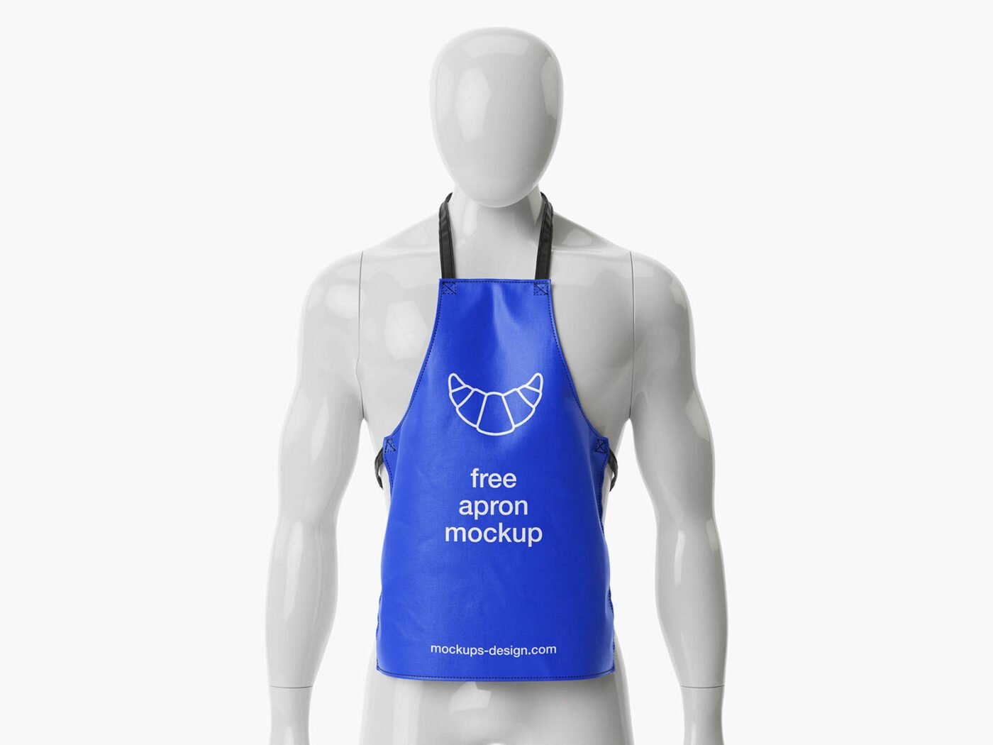 Halter Neck Apron Mockup