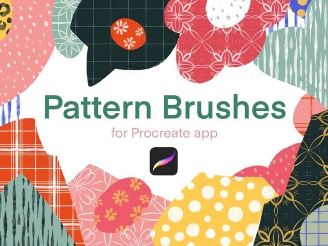 Handmade Procreate Pattern Brushes