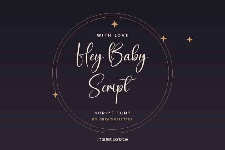 Hey Baby Script font preview