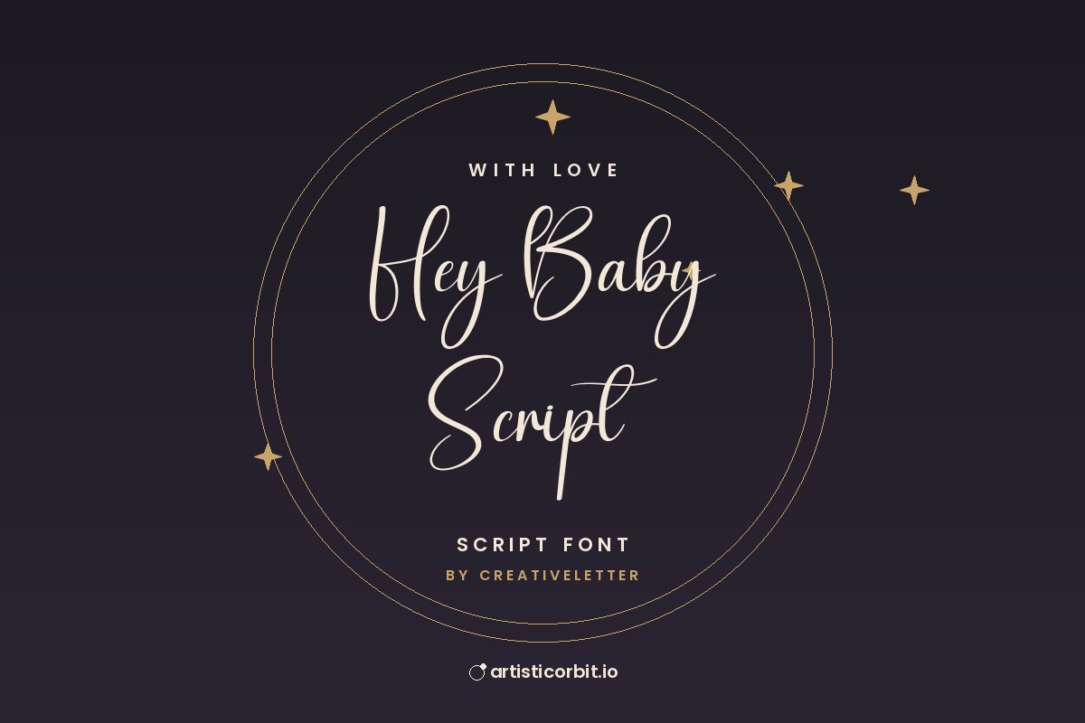Hey Baby Script font preview