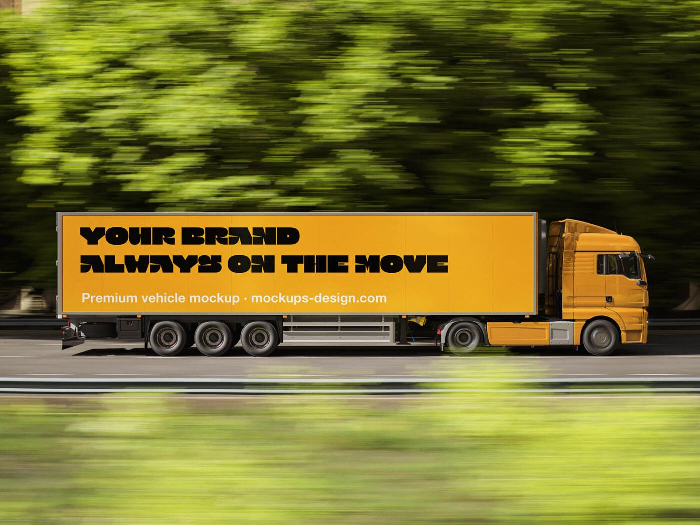Highway Trailer Mockup