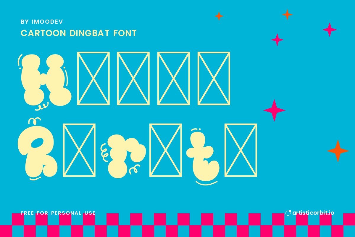 Human Rarity font preview