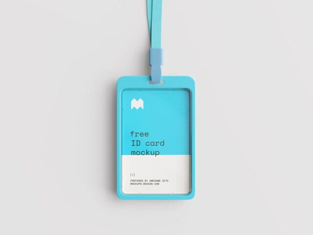 ID Cards Holder Mockup