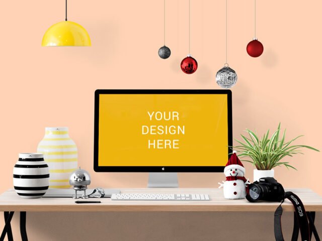 iMac Display Mockup