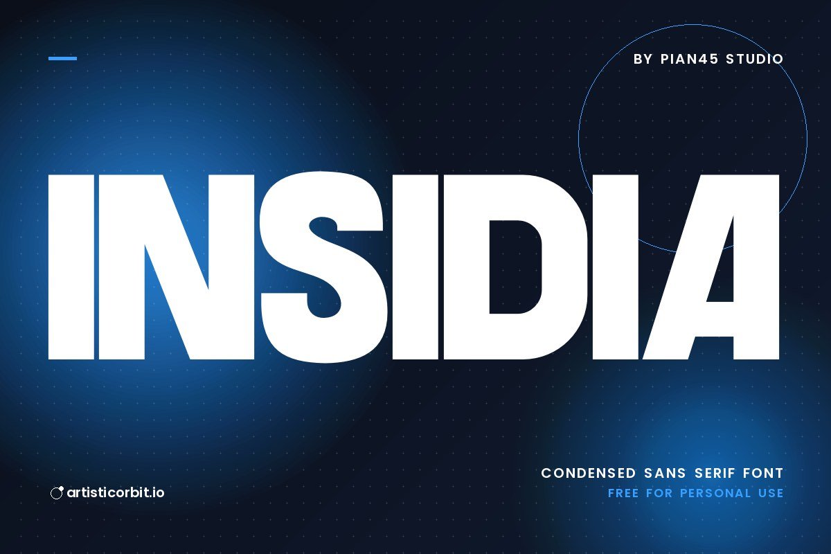 Insidia font preview