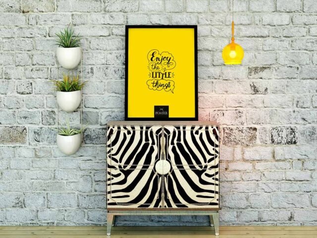 Interior Showcase Poster Mockup