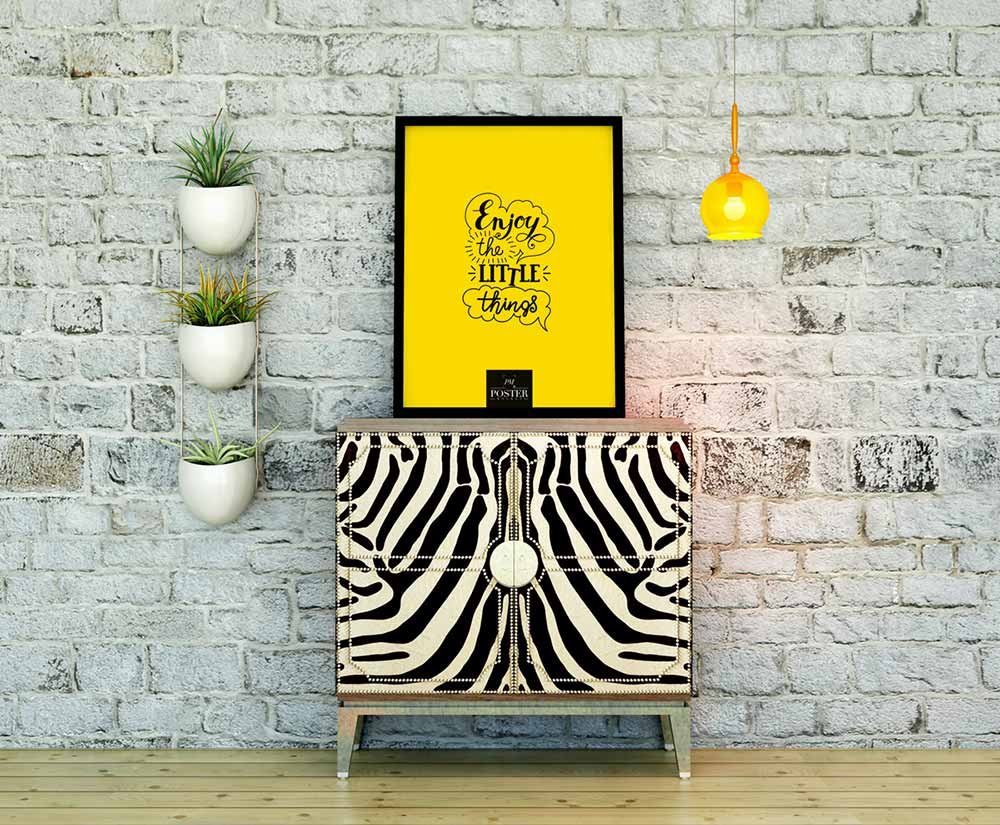 Interior Showcase Poster Mockup