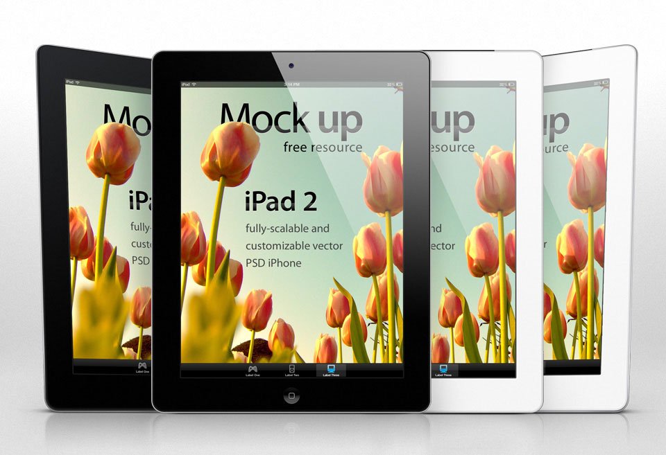 iPad 2 Mockup