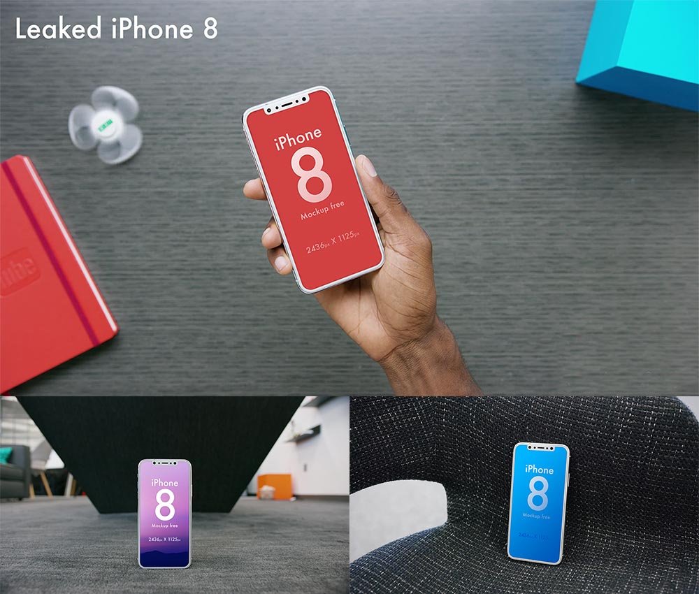 iPhone 8 Mockups