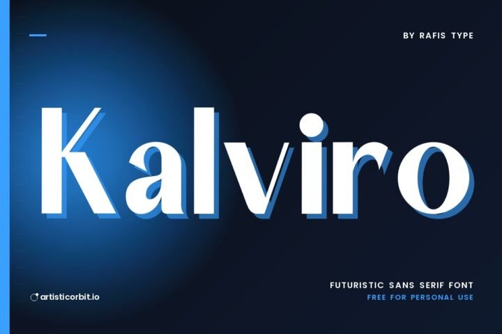 Kalviro font preview