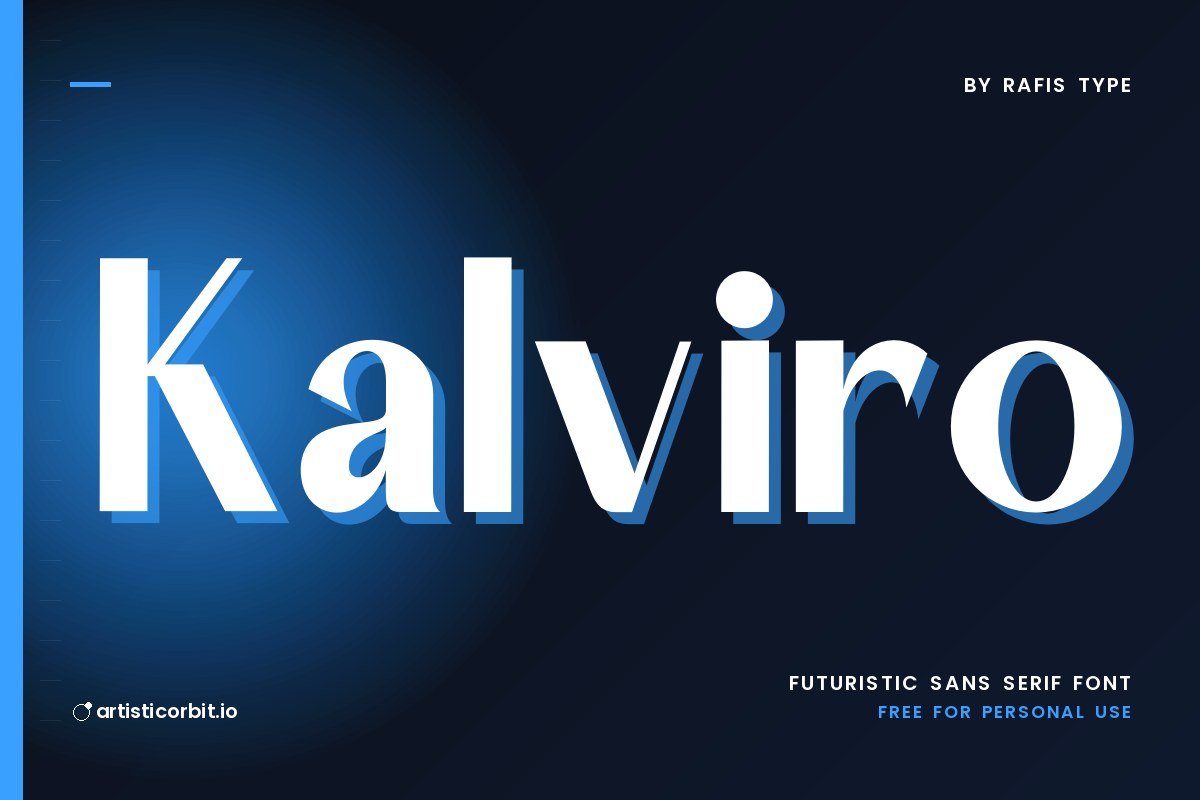 Kalviro font preview