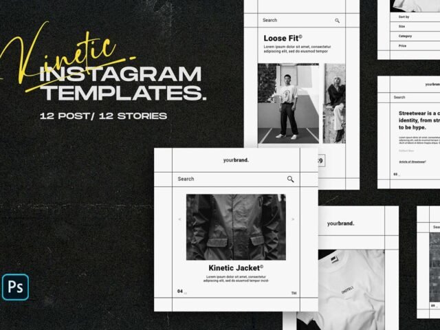 Kinetic Instagram Template