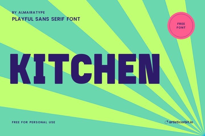 Kitchen font preview